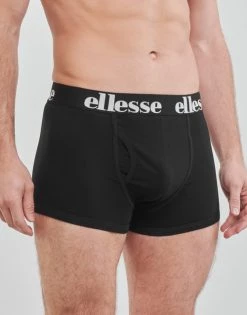 Sous-vêtements Homme Boxers Ellesse HALI PACK X3 Noir / Gris / Marine -Boxers Homme Soldes 21096865 500 C