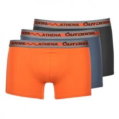 Sous-vêtements Homme Boxers Athena OUTDOOR X3 Noir / Bleu / Rouge