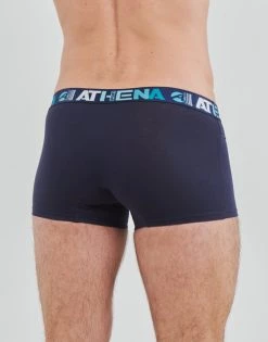 Sous-vêtements Homme Boxers Athena ENDURANCE 24 H X3 Marine / Gris / Marine 7 Sous-vêtements Homme Boxers Athena ENDURANCE 24 H X3 Marine / Gris / Marine -Boxers Homme Soldes 21125275 500 D