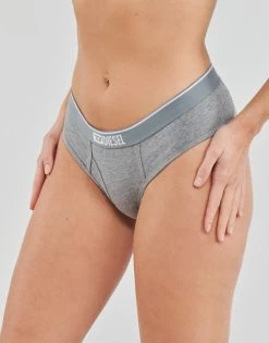 Sous-vêtements Femme Culottes & slips Diesel OXYS X3 Noir / Gris / Blanc -Boxers Homme Soldes 21125433 500 C