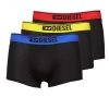 Sous-vêtements Homme Boxers Diesel DAMIEN X3 Noir / Noir / Noir