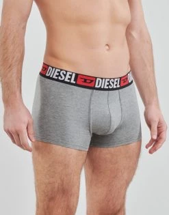 Sous-vêtements Homme Boxers Diesel DAMIEN X3 Noir / Gris / Blanc -Boxers Homme Soldes 21125454 500 C