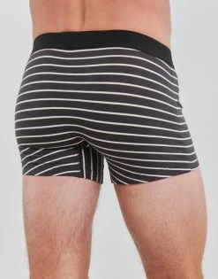 Sous-vêtements Homme Boxers Levi's SOLID BASIC X4 Noir -Boxers Homme Soldes 21312901 500 D