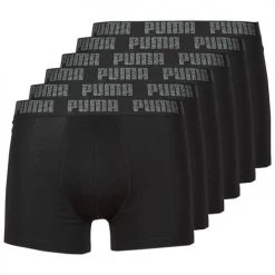 Sous-vêtements Homme Boxers Puma PUMA BASIC X6 Noir