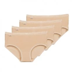 Sous-vêtements Femme Culottes & slips Sloggi BASIC+ X 4 Rose