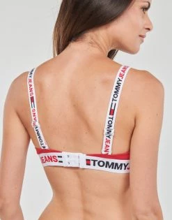 Sous-vêtements Femme Triangles / Sans armatures Tommy Hilfiger UNLINED TRIANGLE Rouge 7 Sous-vêtements Femme Triangles / Sans armatures Tommy Hilfiger UNLINED TRIANGLE Rouge -Boxers Homme Soldes 21372030 500 D