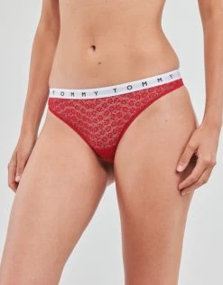 Sous-vêtements Femme Strings Tommy Hilfiger THONG X3 Noir / Blanc / Rouge 6 Sous-vêtements Femme Strings Tommy Hilfiger THONG X3 Noir / Blanc / Rouge -Boxers Homme Soldes 21372034 500 C