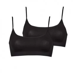 Sous-vêtements Femme Brassières Pieces PCSYMMI PACK X2 Noir