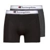 Sous-vêtements Homme Boxers Champion BOXER X2 Gris / Noir