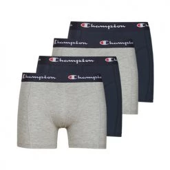 Sous-vêtements Homme Boxers Champion BOXER X4 Marine / Gris