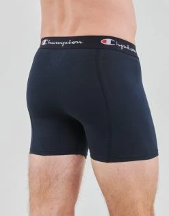 Sous-vêtements Homme Boxers Champion BOXER X4 Marine / Gris -Boxers Homme Soldes 21372077 500 D