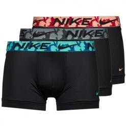 Sous-vêtements Homme Boxers Nike NIKE DRI FIT X3 Noir / Noir / Noir