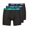 Sous-vêtements Homme Boxers Nike EVERYDAY COTTON X3 Noir / Noir / Noir