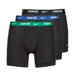 Sous-vêtements Homme Boxers Nike EVERYDAY COTTON X3 Noir / Noir / Noir
