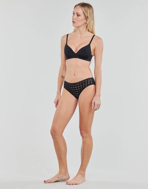 Sous-vêtements Femme Culottes & slips DIM DOTTY LADY Noir 3 Sous-vêtements Femme Culottes & slips DIM DOTTY LADY Noir – Image 3