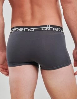Sous-vêtements Homme Boxers Athena EASY JEAN X4 Noir / Gris 7 Sous-vêtements Homme Boxers Athena EASY JEAN X4 Noir / Gris -Boxers Homme Soldes 22685410 500 D