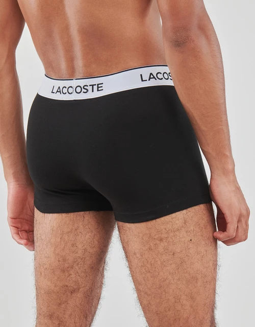 Sous-vêtements Homme Boxers Lacoste 5H8385 X3 Noir / Noir / Noir 4 Sous-vêtements Homme Boxers Lacoste 5H8385 X3 Noir / Noir / Noir – Image 4