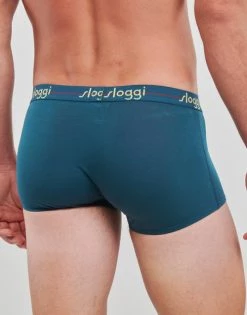 Sous-vêtements Homme Boxers Sloggi START X2 Gris / Bleu 7 Sous-vêtements Homme Boxers Sloggi START X2 Gris / Bleu -Boxers Homme Soldes 22725331 500 D