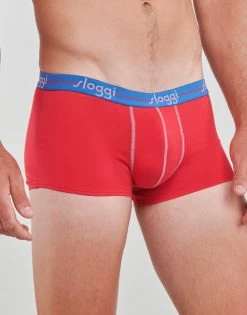Sous-vêtements Homme Boxers Sloggi START X2 Gris / Bleu 6 Sous-vêtements Homme Boxers Sloggi START X2 Gris / Bleu -Boxers Homme Soldes 22725332 500 C