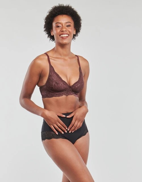 Sous-vêtements Femme Triangles / Sans armatures Triumph AMOURETTE CHARM Marron 2 Sous-vêtements Femme Triangles / Sans armatures Triumph AMOURETTE CHARM Marron – Image 2