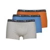 Sous-vêtements Homme Boxers DIM COTON STRETCH X3 Bleu / Marron / Gris