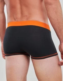 Sous-vêtements Homme Boxers DIM BOXER X3 Noir / Orange 7 Sous-vêtements Homme Boxers DIM BOXER X3 Noir / Orange -Boxers Homme Soldes 22799281 500 D