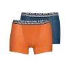 Sous-vêtements Homme Boxers DIM BOXER X2 Bleu / Orange