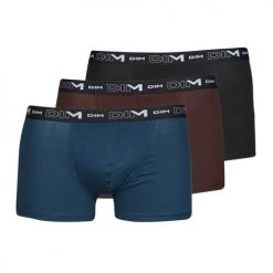 Sous-vêtements Homme Boxers DIM BOXER X3 Bleu / Marron / Noir