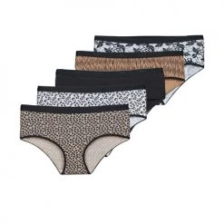 Sous-vêtements Femme Shorties & boxers DIM POCKETS COTON X5 Multicolore