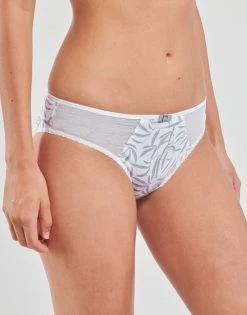 Sous-vêtements Femme Culottes & slips DIM GENEROUS COTON BIO Blanc -Boxers Homme Soldes 22799302 500 C