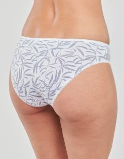 Sous-vêtements Femme Culottes & slips DIM GENEROUS COTON BIO Blanc -Boxers Homme Soldes 22799302 500 D