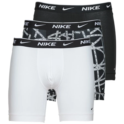 Sous-vêtements Homme Boxers Nike LOGO TAPE X3 Noir / Blanc 1 Sous-vêtements Homme Boxers Nike LOGO TAPE X3 Noir / Blanc