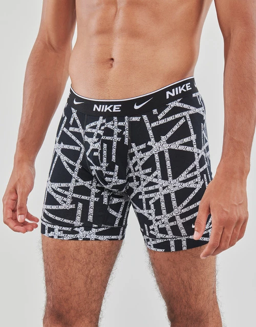 Sous-vêtements Homme Boxers Nike LOGO TAPE X3 Noir / Blanc 3 Sous-vêtements Homme Boxers Nike LOGO TAPE X3 Noir / Blanc – Image 3