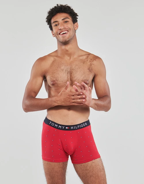 Sous-vêtements Homme Boxers Tommy Hilfiger TRUNK Rouge 2 Sous-vêtements Homme Boxers Tommy Hilfiger TRUNK Rouge – Image 2