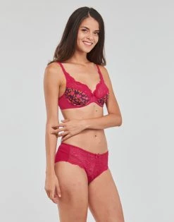 Sous-vêtements Femme Emboitants PLAYTEX FLOWER ELGANCE MICRO Rose -Boxers Homme Soldes 23549010 500 C